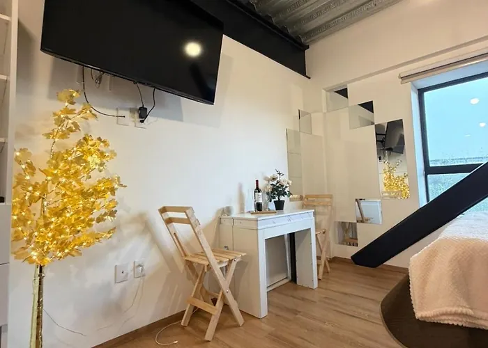 Stylish Loft Reforma,queen, Sofa Bed,twin Appartement